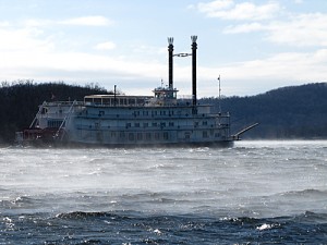 Showboat passengers rescued